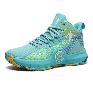 Chaussures de basket-ball pour hommes, tige en maille, semelle extérieure en caoutchouc, semelle intermédiaire en EVA, chaussures d'entraînement sportives d'été en plein air, taille 40 41 42 43 44 45 - Product Image 4