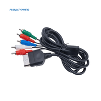 Câble AV composant HD de 1,8 m pour XBOX, câble de connexion adaptateur audio-vidéo pour téléviseur haute définition