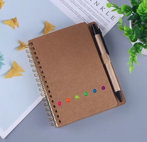 Wholesale <b>Sticky</b> <b>Notes</b> logo Customized Notebook Promotional Notebooks Simple Design with Pen and PE Sticker - Product Image 6