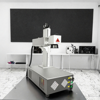 Machine de marquage laser à fibre industrielle 20W 30W Raycus pour métal, logo, mini, portable, de bureau, DIY, bijoux