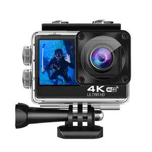 4K Спортивная камера DV функция записи наружная Заводская Прямая поставка HD Intellint двойной экран сенсорный анти-встряхивание водонепроницаемый 32 абс