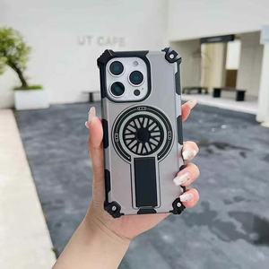 Baili Nhà Máy 2025 Mới Người Giám Hộ Siêu Bốn Góc Chống-Thả Không Dây Sạc Từ Đứng Chống Sốc Trường Hợp Điện Thoại Cho Iphone 14 - Product Image 5