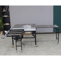 Scie à table coulissante multifonctionnelle JT600 pour le travail du bois, portable et pliable, vente chaude en Chine