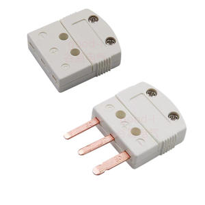 PT100 Thermocouple Plug SMPW-K-W Panel Socket Male and Female Connector <b>Other</b> <b>Connectors</b> Product Category - Product Image 1
