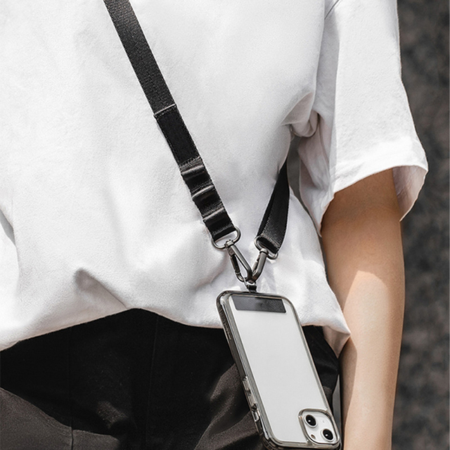 Universal Adjustable Polyester Multifunctional Mobile Cell Phone Strap Clip Pendant Strap Key Phone Case Hanging Neck Lanyard