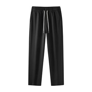 Nuovi <span class=keywords><strong>Pantaloni</strong></span> Casual da <span class=keywords><strong>Uomo</strong></span> in Maglia di Cotone, Leggermente a Gamba Dritta, Vestibilità Comoda, <span class=keywords><strong>Pantaloni</strong></span> Sportivi da <span class=keywords><strong>Uomo</strong></span> Taglie Forti - Product Image 2