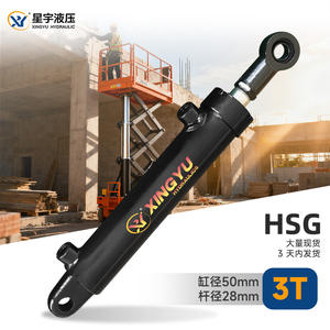 Cilindro Hidráulico Bidireccional de 3 Toneladas con Doble Orejeta para Maquinaria de Construcción, Venta Directa de Fábrica - Product Image 5