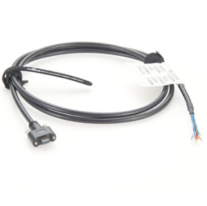 Angle droit 90° Câble d'alimentation I/O avec connecteur SAMTEC TFM-105 à 10 broches pour caméras Teledyne DALSA Nano GigE - Product Image 2