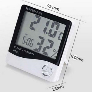 Kỹ thuật số LCD Bảng điều chỉnh nhiệt kế và ẩm kế nóng trong bán hàng - Product Image 4