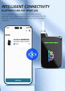 Großhandel Digital <span class=keywords><strong>Alcotest</strong></span> Tragbarer Alkohol messer Schwarzer Brennstoffzellen sensor Alkohol tester Lithium batterie Modell H3 Alkohol tester - Product Image 5