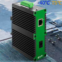 Switch PoE Industrial de 10/100/1000Mbps Más Vendido, Switch PoE AI de 1 Puerto, Switch PoE Inverso LACP