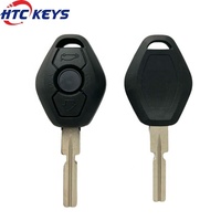 Etui de protection de clé de voiture 3 boutons HU58 lame coque de clé pour b-mw E38 E39 E46 E60 E61 E63 E64 E81 étui de clé de télécommande