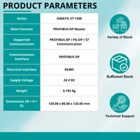 Nuevo módulo de comunicación Siemens S7 1200 PLC, precio del módulo 1243-5 a PROFIBUS como módulo maestro DP 6GK7243-5DX30-0XE0