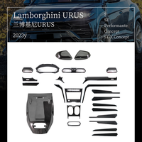 Kit de mise à niveau de l'intérieur en fibre de carbone sèche pour les intérieurs de remplacement URUS Pièces de carrosserie Accessoires automobiles LHD RHD