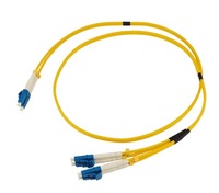 Kabel Optik Blind LC SC FC St Tipe-Y Berkualitas Tinggi Kabel Optik Single-mode OS2 Multimode Jumper Serat Optik untuk Takeout