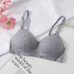 <span class=keywords><strong>Reggiseno</strong></span> alla moda per ragazze A <span class=keywords><strong>B</strong></span> Cup <span class=keywords><strong>reggiseno</strong></span> in cotone formato 32 senza fili leggermente foderato Comfort seno piccolo <span class=keywords><strong>reggiseno</strong></span> per le donne - Product Image 5