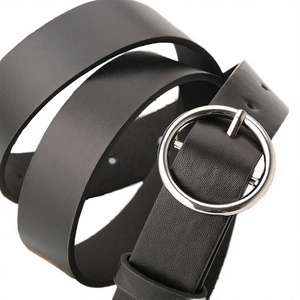 Cinturón de Cuero Genuino con Hebilla de Aleación Multicolor, Correas de Cuero de Alta Calidad, Estilo Vintage para Atuendos Diarios, 105 cm - Product Image 1