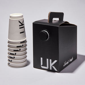 <span class=keywords><strong>Carafe</strong></span> de serveur de boissons personnalisée à emporter 1l/3l/5l/10l/20l boîte à café jetable de 96 oz avec tasse isolée à emporter récipient à café - Product Image 4