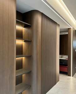 Armario de tamaño personalizado Armario de madera Muebles de dormitorio Suite completa de lujo moderno Muebles de dormitorio - Product Image 5