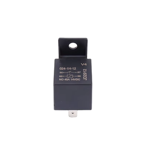 Водонепроницаемое автомобильное реле 40A <span class=keywords><strong>12V</strong></span> 24V 4 Pin 5 Pin для автомобиля грузовика стартера мотоцикла лодки постоянного тока - Product Image 4