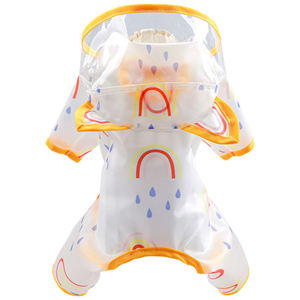 Fabricante Mayorista Personalizado Clásico Lindo Ecológico Poliéster Transparente Impermeable Sudadera con Capucha Poncho de Invierno Arcoíris - Product Image 4