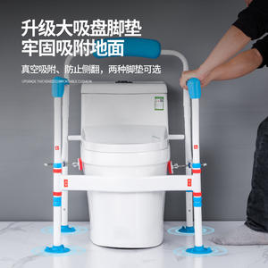 Silla de ducha de aluminio Silla de baño ajustable para discapacitados Baño para ancianos - Product Image 6