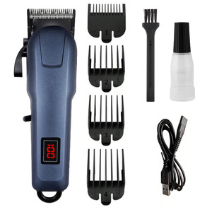 Professionale Cordless tagliacapelli per gli uomini del <span class=keywords><strong>barbiere</strong></span> ricaricabile USB Trimmer inglese operante per uso domestico e alberghiero - Product Image 6