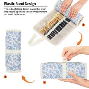Estuche para Brochas de Maquillaje al por Mayor, Organizador de Brochas de Maquillaje, Bolsa de Viaje para Brochas de Maquillaje, Bolsa para Brochas Cosméticas - Product Image 5