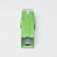 Hot in Europe SC APC Fiber Optic Adapter Green Color Insertion Loss 0.2dB Duplex Optical Coupler 100% Test 5G FTTH