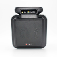 Lecteur de balises RFID intelligent, bague R6100, UHF, matériau ABS, scanner portable, système d'exploitation Android 10, batterie 8500 mAh, écran 5,5 pouces, lecture 0-20 m