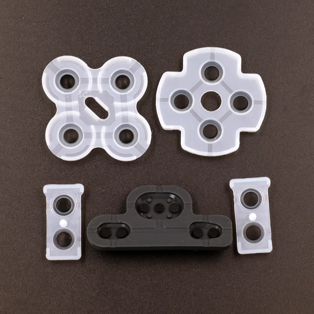 NSLikey Silicone Conductive Rubber Pads for PS3 Dualshock 3 Controller Button rubber contact pad