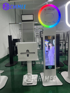 Photomaton de mariage Machine ipad 12.9 Portable facile à assembler avec étui 29 pouces Lcd écran publicitaire ipad PhotoBooth support - Product Image 6