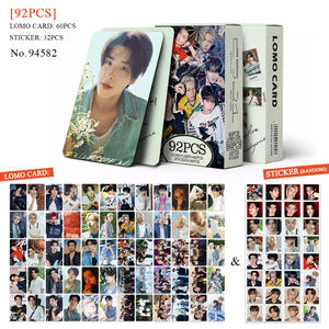 567-586 ลิงก์ทั้งหมด |   การ์ดภาพดนตรีพิมพ์ดิจิทัลเคลือบกระดาษ 92 ชิ้น สำหรับ <span class=keywords><strong>STRAYKIDS</strong></span>/KATSEYE/TWICE แบบสองด้าน LOMO - Product Image 1