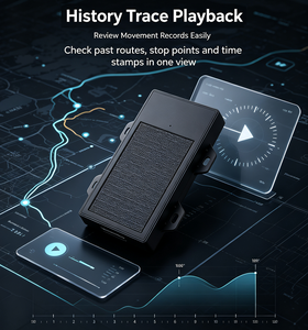 Traceur GPS sans fil 4G à charge solaire, batterie 12000 mAh, longue autonomie, pour le <span class=keywords><strong>suivi</strong></span> de véhicules, d'actifs et de conteneurs, localisateur magnétique - Product Image 6
