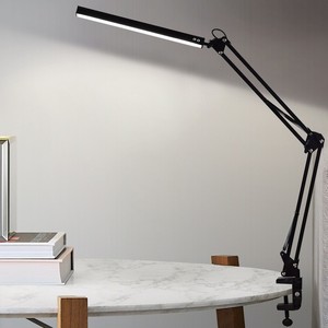 Hiện đại DC LED vuông Máy tính để bàn điền vào ánh sáng sống học đọc vẻ đẹp hình xăm móng tay nghệ thuật ba màu mờ gấp đèn bàn - Product Image 1