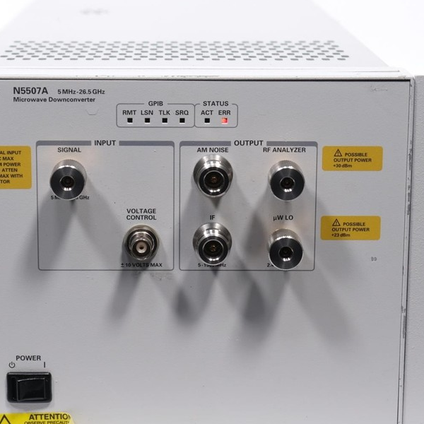 Plc N5507a 5mhz to 26.5ghz Low Noise Microwave Downconverter for Warranty Product Stock