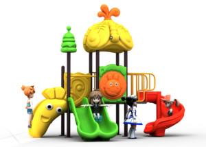 Nhà máy trực tiếp trẻ em ngoài trời công viên giải trí thiết bị sân chơi, trượt nhựa cho mẫu giáo và trung tâm mua sắm quy mô lớn - Product Image 5