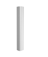 Haut-parleur colonne professionnel de ligne de conférence, woofer 12x3 pouces + tweeter 1x1.4 pouces, 400W, 6ohms, utilisation en intérieur