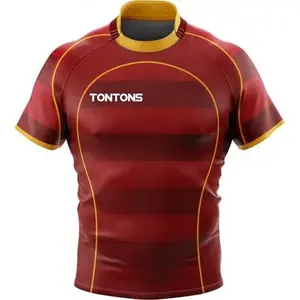 2023 Atacado De Alta Qualidade Rugby Uniforme Design Personalizado Sports Wear Rugby Wear Sublimated Unisex Rugby Unisex Uniform
