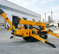 Stabiler Raupenkran 18m mit Hydraulikantrieb und 360-Grad-Rotation für Wohnhausbau und Hebearbeiten