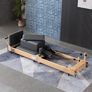 Plegable Fitness Sports Gym Pilates Machine Core Beds Body Shaping Calidad superior Portátil Durable Plegable Pilates Reformer - Product Image 2