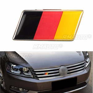 สติกเกอร์ติดกระจังหน้ารถยนต์ลายธงชาติเยอรมัน สำหรับ VW /Audi /Honda /Benz - Product Image 1