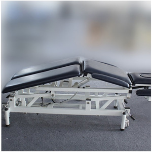 Cama de Rehabilitación Eléctrica Ajustable de Ocho Posiciones Jinyu, Azul, Equipo de Entrenamiento de Fisioterapia y Masaje Corporal Completo - Product Image 2