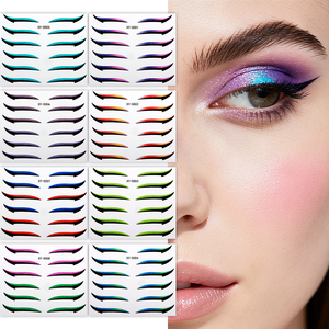 Adesivi per Eyeliner Personalizzati con Effetto Laser, Trucco Occhi 3D a Rilievo con Farfalle, Eyeliner di Lusso Sexy per Performance sul Palco, Adesivi Temporanei per Tatuaggi - Product Image 1