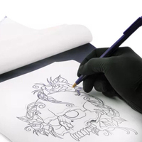 Hadiyah papier de transfert de tatouage pochoir copieur 100 feuilles/sac papier de pochoir de transfert de taille A4 professionnel pour l'approvisionnement en tatouage