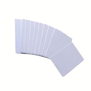 การ์ด RFID แบบเปล่าสีขาว PVC รุ่น X527-1 พิมพ์ลายตามสั่ง Iso1443a 13.56mhz Ntag213 Ntag215 Ntag216  แบบสมาร์ทการ์ด NFC - Product Image 3