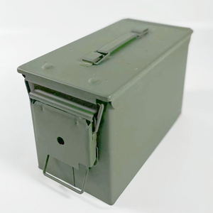Hộp đạn kim loại khóa chắc chắn cỡ nhỏ và lớn, cỡ 30 <span class=keywords><strong>Cal</strong></span> và <span class=keywords><strong>50</strong></span> <span class=keywords><strong>Cal</strong></span>, tùy chỉnh <span class=keywords><strong>M2a1</strong></span> M2a2 Pa60 Pa108 - Product Image 3