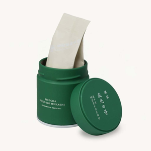 Contenitore di tè stagna di lusso per uso alimentare in metallo rotondo 30g scatola di latta Matcha verde - Product Image 4