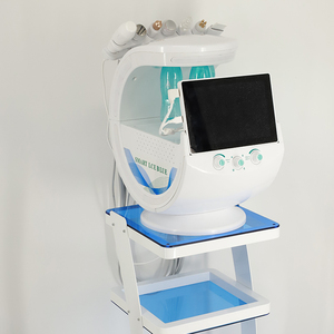 Máquina Facial Inteligente 7 en 1, Portátil, con Hidrodermoabrasión y Peeling Acuático, Color Azul Hielo - Product Image 3