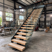 Fabricant direct d'usine : Escalier sur mesure pour l'ingénierie architecturale, production stable et en série